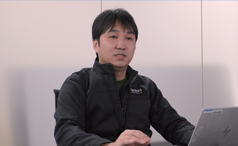 アイシン・ソフトウェア株式会社 新領域開発推進部　第2新領域開発室　第3グループ　グループ長 西川 兼士朗さん